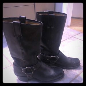 Frye Moto Boots